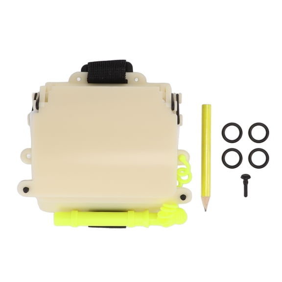 Wrist Writing Board for Underwater Communication UW-193TD Luminous Wrist Writing Dive Slate with Pencil and Scuba Diving Strap