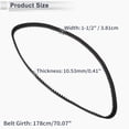 thumbnail image 4 of Correa de transmisión Unique Bargains para Harley Davidson FXST FLST 1994-1999 V-Belt No.4001810, 4 of 7