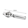 thumbnail image 4 of Stainless Steel Lemon Squeezer - Manual Fruit Juicer with Seeds and Pulp Filter - Metal Juicer Press for Juicing Lemons, Limes, Oranges, and Pomegranate, 4 of 6