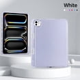 thumbnail image 2 of Dteck Case for iPad Pro 11 inch 2024,Shockproof 3-Layer Protection Case Built-in Pencil Holder Back Cover for iPad Pro 11-in. (M4) ,Clear, 2 of 7