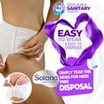 thumbnail image 2 of Solana Menstrual/Sanitary pants . 100% Cotton , 12 Hour Protection, 8pcs Overnight Absorbency - Medium, 2 of 6