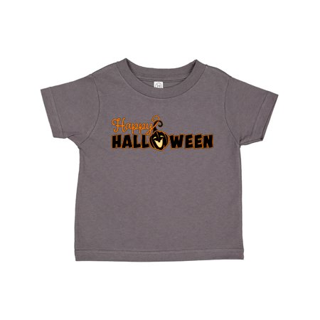 

Inktastic Happy Halloween Laughing Jack-o-Lantern in Orange and Black Gift Toddler Boy or Toddler Girl T-Shirt