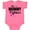 Hot Pink, variant on Inktastic Breast Cancer Awareness My Mommy is a Fighter Boys or Girls Baby Bodysuit