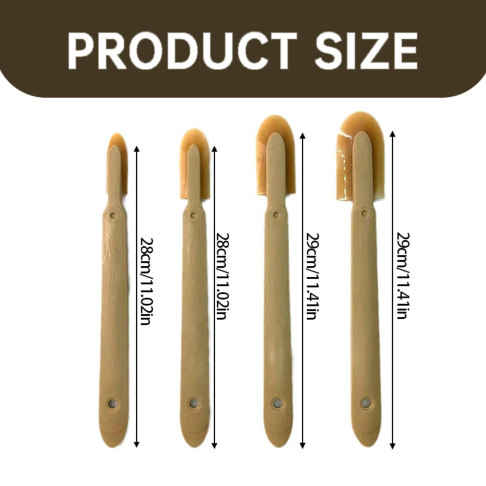 Foldable And Dustpan Set Caulk Caulking Silicone Sealant Finishing Tool Spreader Spatulas Applicator Rubber Tools 4 Size Set