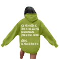 thumbnail image 5 of Women's Word Graphic Vintage Hoodie Long Sleeve Sweatshirt, 5 of 6