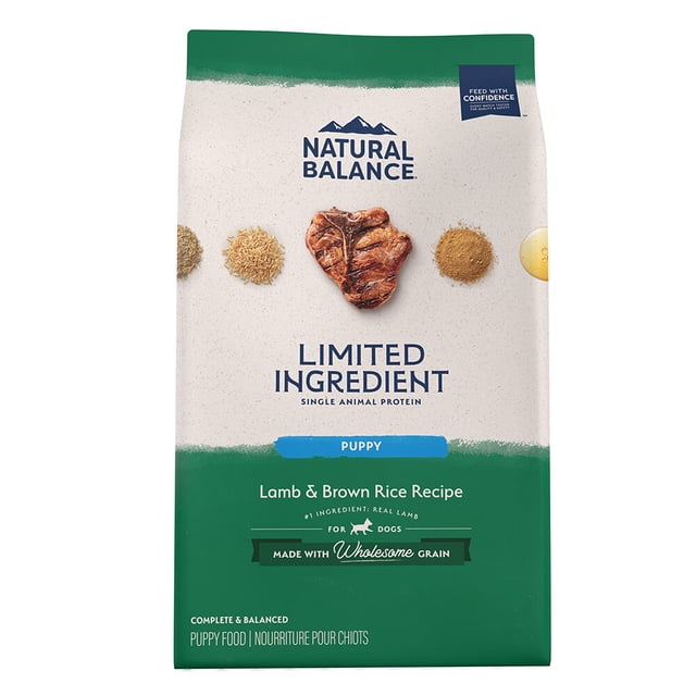 Chiot - Régime à Ingrédients Limités - Agneau et Riz - Nourriture Sèche pour Chien