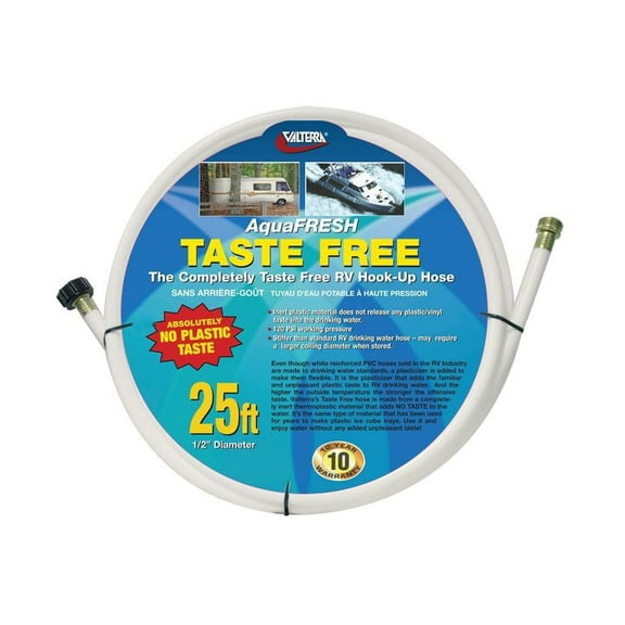 Valterra W01-0004 AquaFresh Taste-Free Drinking Water Hose - 25'