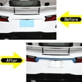 thumbnail image 4 of TINKI Real Carbon Fiber Taillight Logo Trim Strip Sticker Compatible with Chevrolet Corvette C8 2020-2023, Rear License Plate Upper Decoration Strip Sticker, 4 of 12