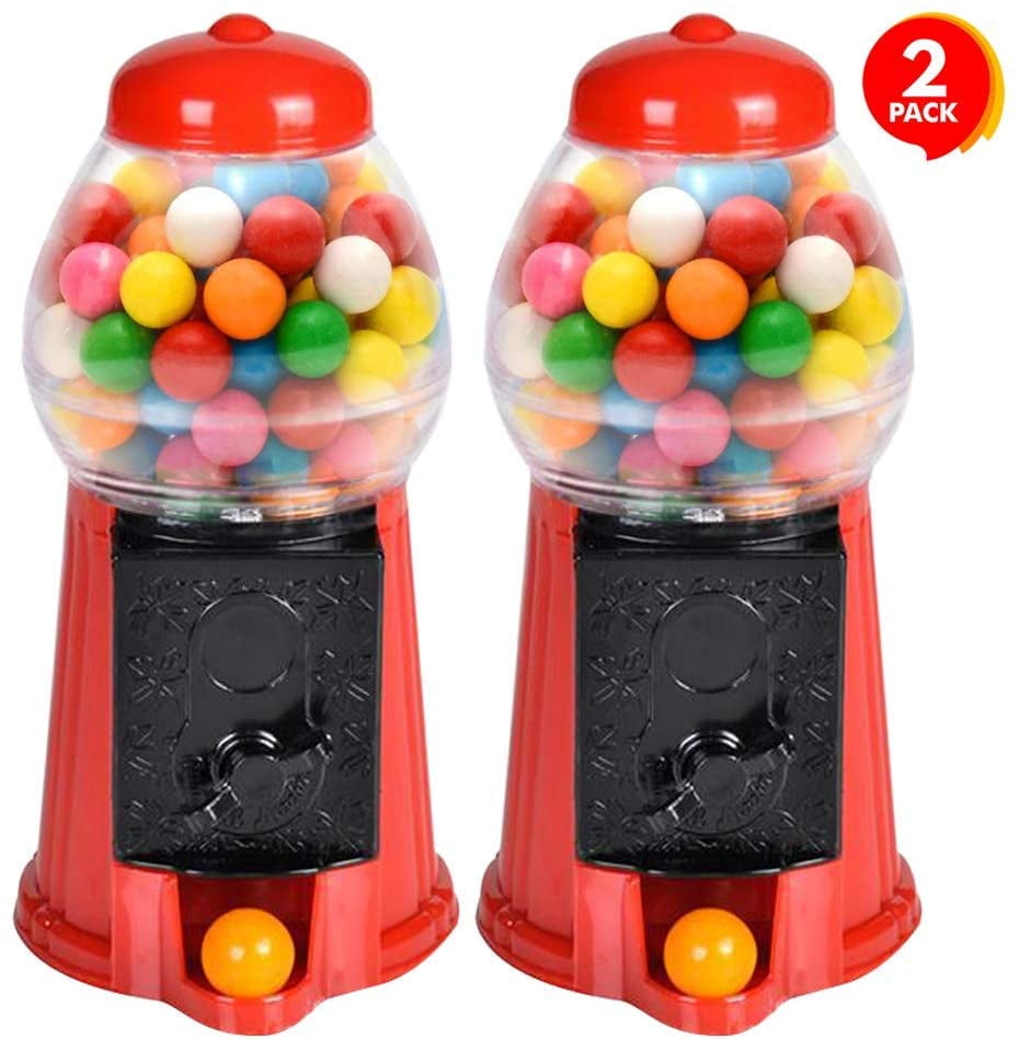 Gumball Machine Bubble Gum Sweet Dispenser Mini Retro Candy Vending Vintage 