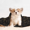 thumbnail image 4 of Yiaed Gold Spiders And Cobwebs Print Dog Blankets-Cat Blanket Washable for Couch Protection,Puppy Blanket, Soft Plush Reversible Throw Furniture Protector-Small, 4 of 8