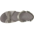 thumbnail image 4 of Women's Alegria by PG Lite TRAQ Qali Adjustable Strap Sandal Grey Stain Resistant Leather 39 M, 4 of 5