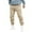 Khaki, variant on Men's Casual Pants Mens Autumn And Winter Fashion Leisure Loose Sports Outdoor Running Sweater Pants TrousersPants GN2 M