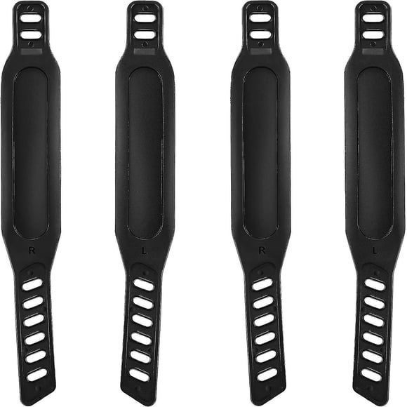 2 Pairs Exercise Bike Pedal Straps Universal Pedal Straps Of 1.7 X 12 Inch For Exercise