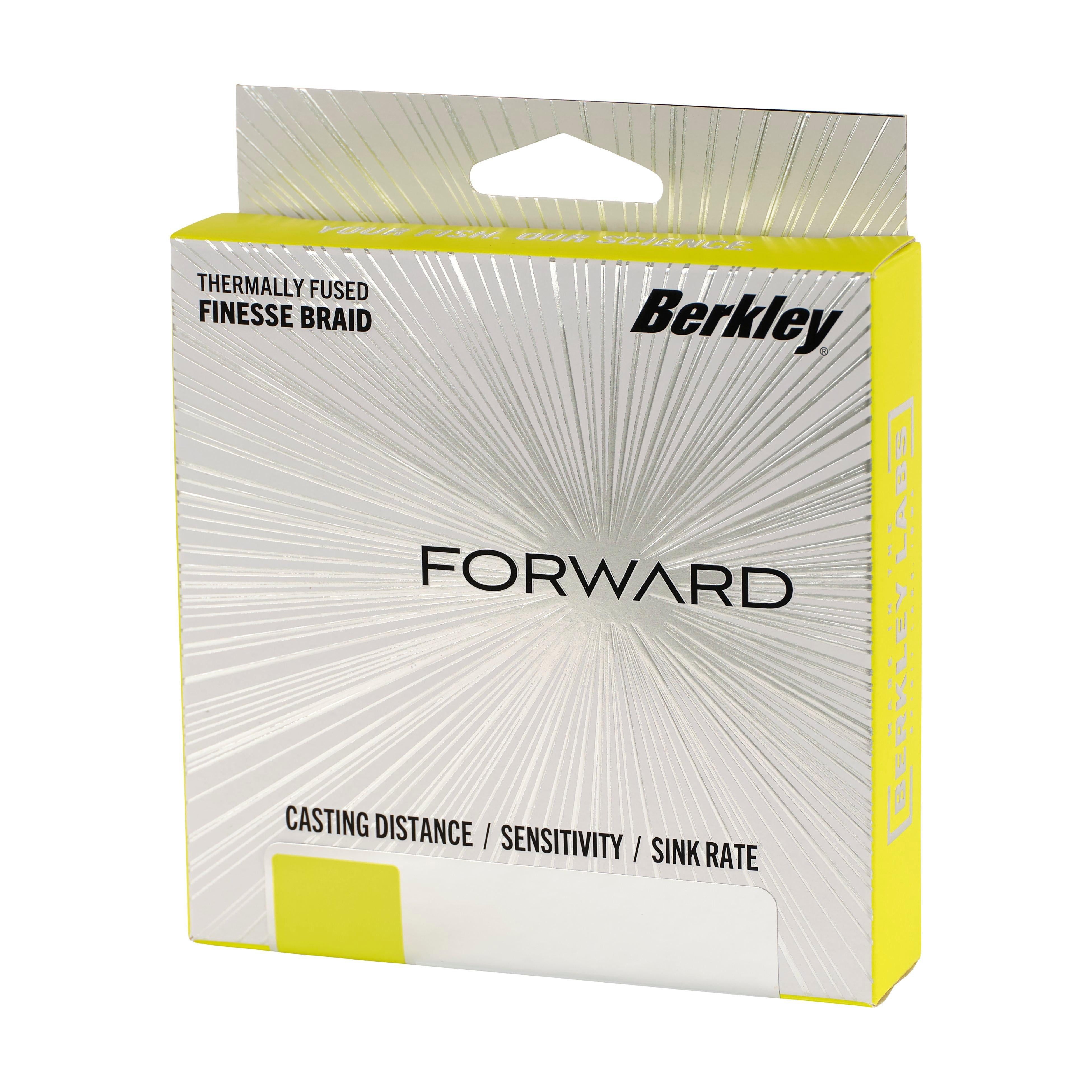 Berkley Forward Braid Fishing Line, Flame Green, 10 lb Test Strength, 150 yd