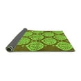 thumbnail image 2 of Ahgly Company Indoor Rectangle Abstract Green Modern Area Rugs, 8' x 10', 2 of 4