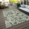 thumbnail image 6 of Addison Rugs Chantille Indoor/Outdoor Transitional Floral Beige Washable Rectangle Rug, 9' x 12', 6 of 6