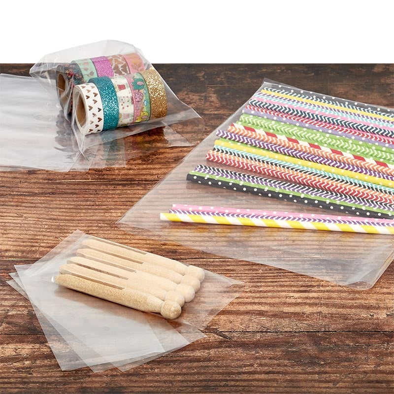 1.5mil Polyethylene Clear Bags 7" X 12" Quantity 1000 by Paper Mart