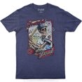 thumbnail image 2 of Grateful Dead Men's GD On-Deck Slim Fit T-shirt XX-Large Navy, 2 of 5