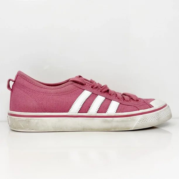 Ad-id-as Mens Nizza BD7668 Pink Casual Shoes Sneakers Size 8