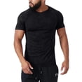 thumbnail image 1 of Styesk T-Shirts pour Homme Camouflage Col Rond Manches Courtes T-shirt de Sport Décontracté, 1 of 6