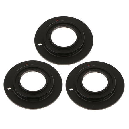 3x 1Piece Lens Mount Convert for C-Mount to /3 /GF3 DSLR