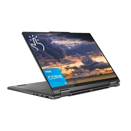 Lenovo Yoga 7i 2-in-1 Laptop, 14" 2.2K IPS Touchscreen, Intel Core i5-1335U Processor, 128GB RAM, 16TB SSD, Intel Iris Xe Graphics, Backlit Keyboard, Wi-Fi 6E, Fingerprint, Windows 11 Home