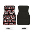 thumbnail image 2 of Vsdgher Fire and Rescue Truck Car Foot Mat Set of 4 Pieces Universal Floor Liner Car Accessories Fits Most Cars, Trucks, Vans, sedans, SUV, 2 of 7