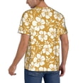 thumbnail image 2 of KLL Rose Flowers for Men's Baseball Shirts,Short Sleeve Casual Shirts Button Down Shirt for Men Beach Summer Wedding Shirt-4X-Large, 2 of 7