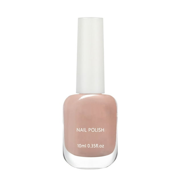 Esmalte de uñas para mujer, esmalte de uñas decorativo, esmalte de uñas al agua, sin secado, de larga duración, pelable, transparente, 10 ml