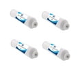 thumbnail image 1 of 4 PACK Ca Ware Compatible 10" X 2" GAC Inline Filter/RO Post Filter - 1/4" T33, 1 of 3
