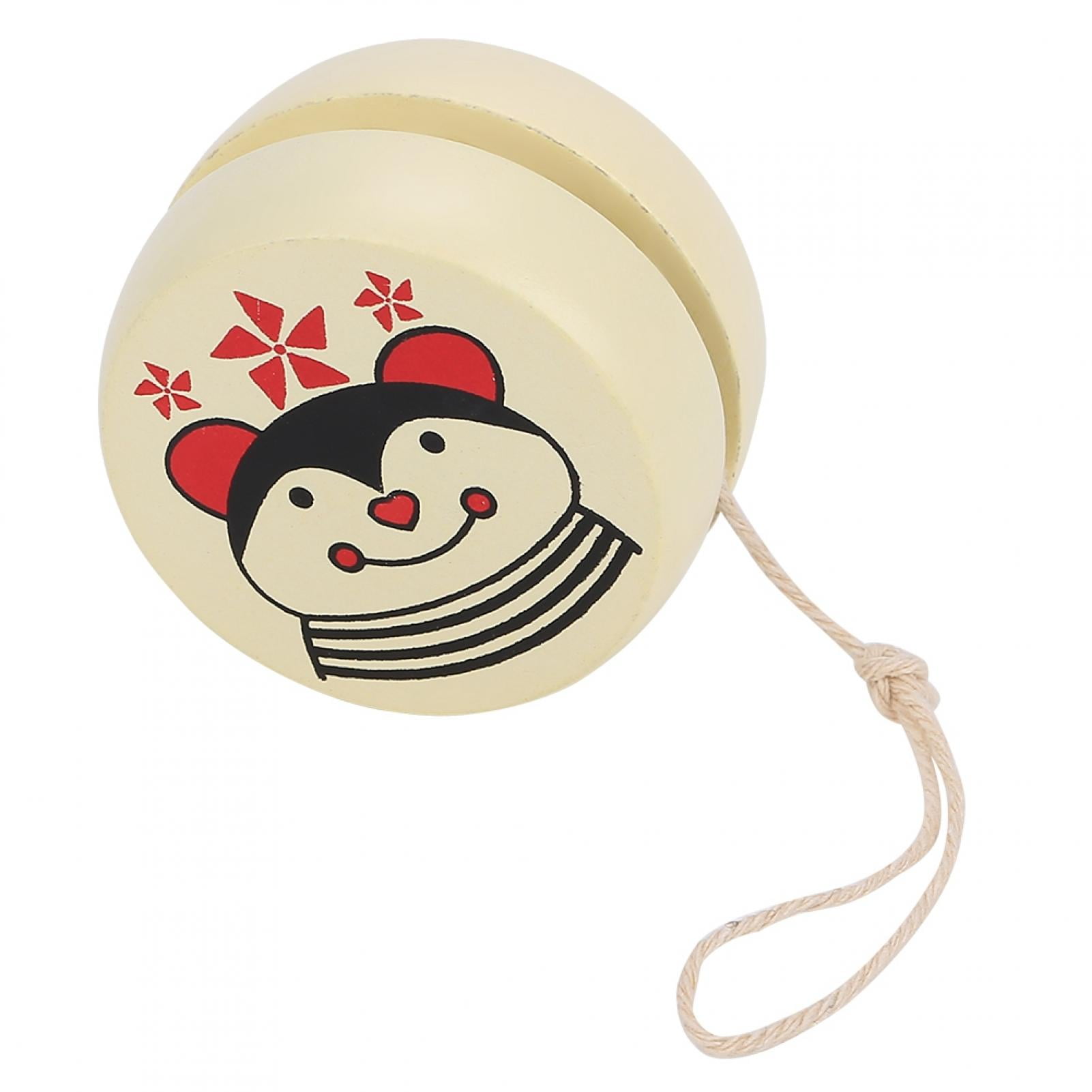 Vintage Collectable wooden undersized yo-yo NEW A&W Kid's Pack Toy Yoyo 
