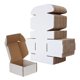 thumbnail image 1 of Cajas de envío RLAVBL de 4 x 4 x 2 pulgadas, juego de 100 unidades, cartón blanco, 1 of 6