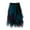 Blue, variant on Wedding Guest Dresses for Women LEBONYARD Elegant Pleated Midi Skirt for Women,Women Versatile Solid Color Short Skirt Mesh Skirt Multilayer Short Skirt White Free Size