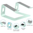 thumbnail image 3 of Support pour Ordinateur Portable en Aluminium Compatible avec Apple Mac MacBook Air Pro 10 à 15,6 Pouces, Support Ergonomique pour Ordinateur Portable, Vert, 3 of 7