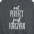 thumbnail image 3 of Instant Message - Not Perfect Just Forgiven - Women's Racerback Tank Top, 3 of 6
