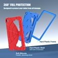 thumbnail image 3 of Case for Samsung Galaxy Tab A9+ / Tab A9 Plus 11 inch 2023 Model (SM-X210/X216/X218) Multiple Protection Kids Shockproof Cover With Stand, 3 of 8