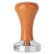 thumbnail image 2 of Mango de Madera BLESIY Tamper de Café Espresso Acero Inoxidable 53 mm Marrón Oscuro, 2 of 7
