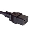 thumbnail image 3 of RiteAV Heavy Duty Computer Power Cord - 10 Feet - Black | IEC 60320 C19 to NEMA 5-15P, 14AWG, 15A, SJT, 125V, 3 of 4