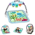 thumbnail image 1 of Baby Einstein Neptune's Discovery Reef Baby Tummy Time Activity Gym Toy Bar with Soft Comfortable Mat, 65 Melodies and Songs and Light Up Features, 1 of 5