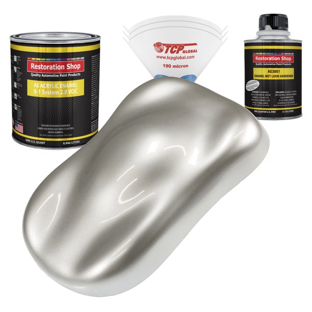 Restoration Shop Sterling Silver Metallic Acrylic Enamel Auto Paint