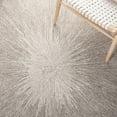 thumbnail image 6 of SAFAVIEH Micro-Loop Carbrey Sunburst Area Rug, Taupe, 5' x 8', 6 of 8