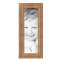 thumbnail image 2 of ArtToFrames 5" x 15" Gold with Green Tones Picture Frame, 5x15 inch Gold Wood Poster Frame (WOM-5079), 5 Pack, 2 of 5