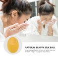 thumbnail image 2 of EeaseCA 12PCS Natural Silkworm Chrysalis Shell Beauty Facial Cleaning Silkworm Cocoons, 2 of 7