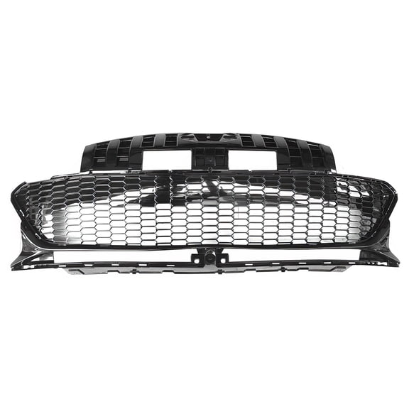 Ikon Motorsports Front Grille Compatible with 2022-2025 Subaru BRZ ZD8, GR Honeycomb Style Gloss Black ABS Plastic Replacement Front Bumper Hood Mesh Grille Grill