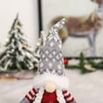 thumbnail image 4 of Christmas Decorations, Christmas Gnomes Plush Decorations for Home Window Table Fireplace Shelf Sitter Christmas Party Decoration Gifts(Gray), 4 of 6