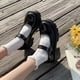 thumbnail image 1 of Zapatos Lolita mujeres japonesas Mary Jane zapatos mujeres Vintage niñas estudiantes JK uniforme zapatos de plataforma de tacón alto Cosplay de talla grande Tan Jianjun  unisex, 1 of 2