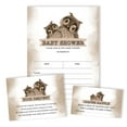 thumbnail image 4 of Inkdotpot Set Of 30Owl Bird Baby Shower Invitations-Diaper Raffle Tickets And Baby Shower Book Request Cards Invites Its A Boy Its A Girl, 4 of 7