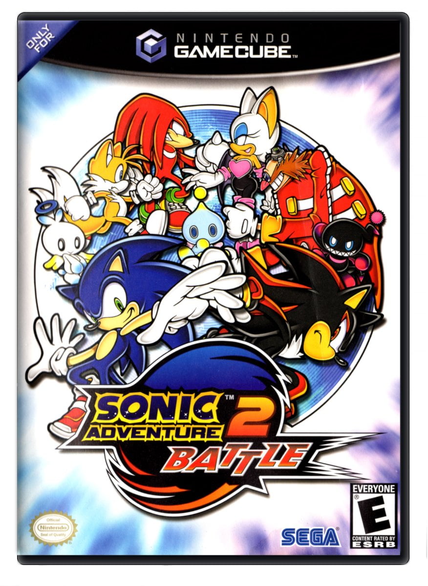 Manual Only) Sonic Adventure 2 Battle Nintendo Gamecube Authentic