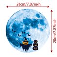 thumbnail image 2 of xiaxaixu Sticker Mural Halloween Affiches de Décalcomanies PVC Imprimées Lumineuses, 2 of 5