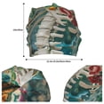 thumbnail image 2 of Pofeuu Vintage Print Island Skull Print Beanie Hat for Men and Women Winter Warm Hats Knit Slouchy Thick Skull Cap, 2 of 7